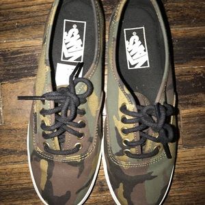 Camo Vans